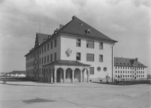 1938 ca. Kaserne Hauptgebäude Ludwig Schmidt