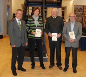 Lothar Kreuzer, Annemarie Jordis, Dr Hans -Günter Mühling und Rolf-Dieter Köbel